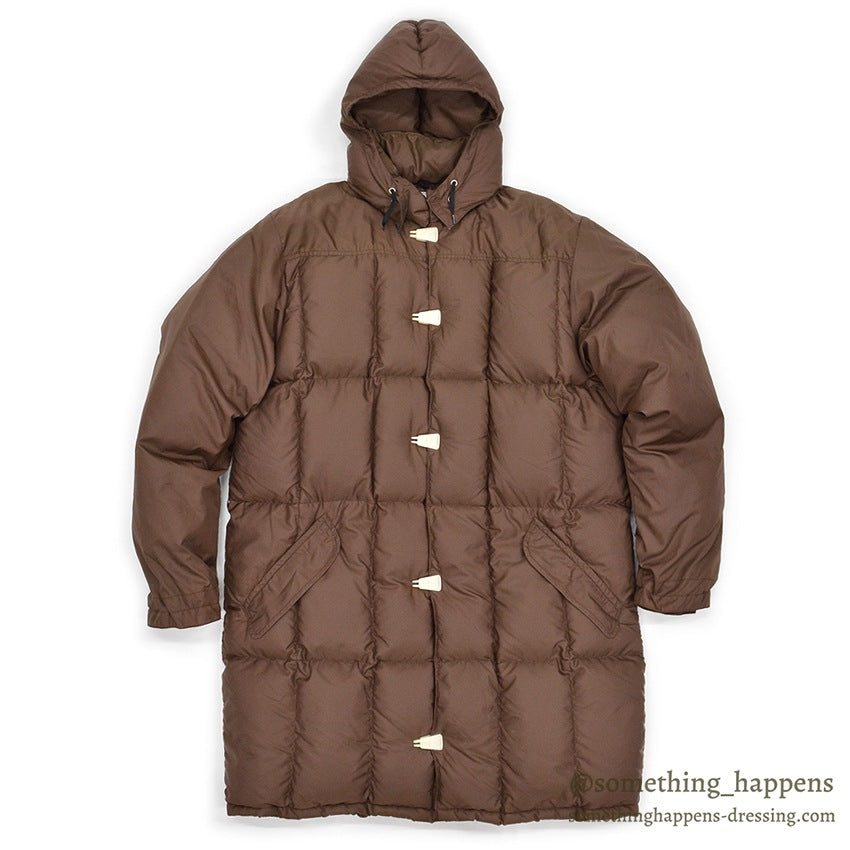 1970's GERRY DOWN SLOPE COAT / BROWN...X-LARGE