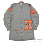 1950's ALBION AWARD SWEATER CARDIGAN / LONG...
