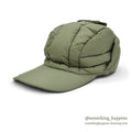 1960's EDDIE BAUER DOWN CAP / OLIVE...S