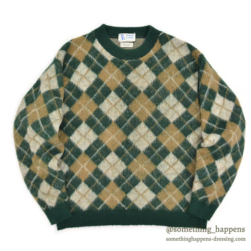 1960's TOWNE & KING MOHAIR SWEATER...L