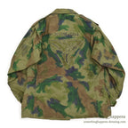 1970's M-65 USN MIUW-604 HAND PAINTED CAMO FIELD JACKET WITH LINER... MR