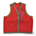 1970's OLD RED PACK TRAIL VEST ADEDD KNIFE POCKET...