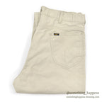 1960's~ Lee Leens ALL COTTON TWILL PANTS / ONLY WASHED ONCE ... W34/L34