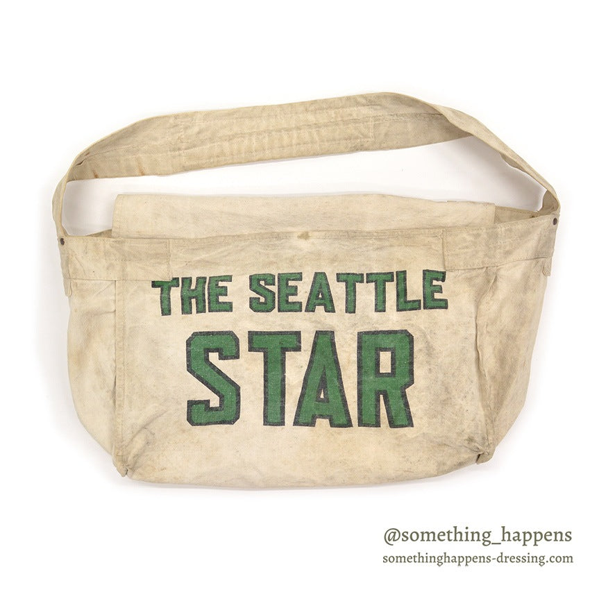 ~1940's THE SEATTLE STAR NEWS PAPER BAG ...