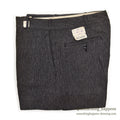 c.1940 DEADSTOCK OLD COTTON STRIPE WORK PANTS / ESSEX TROUSERS ... W33/L31