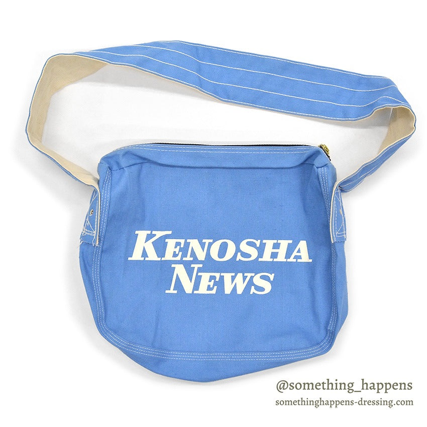~1970's DEADSTOCK KENOSHA NEWS / NEWS PAPER BAG 2...