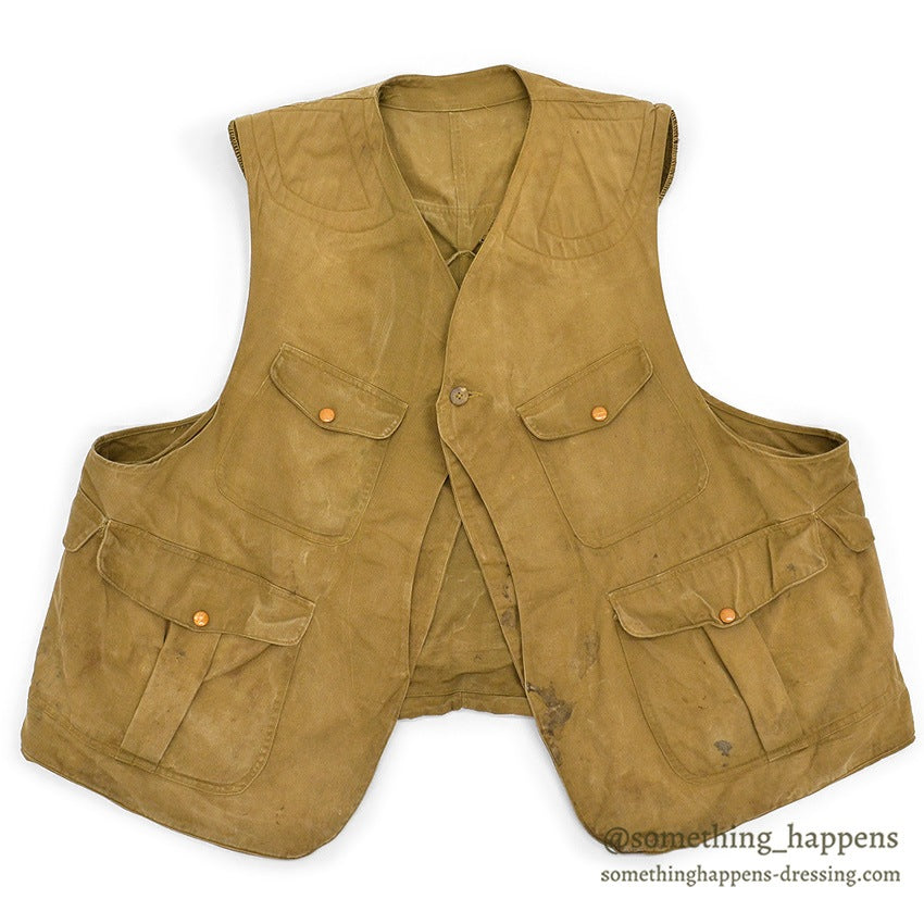 1920's C.C.FILSON CO. HUNTING VEST / EXTREMELY RARE ...