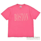 1990's ONEITA BOSTON T-SHIRT / PINK... L