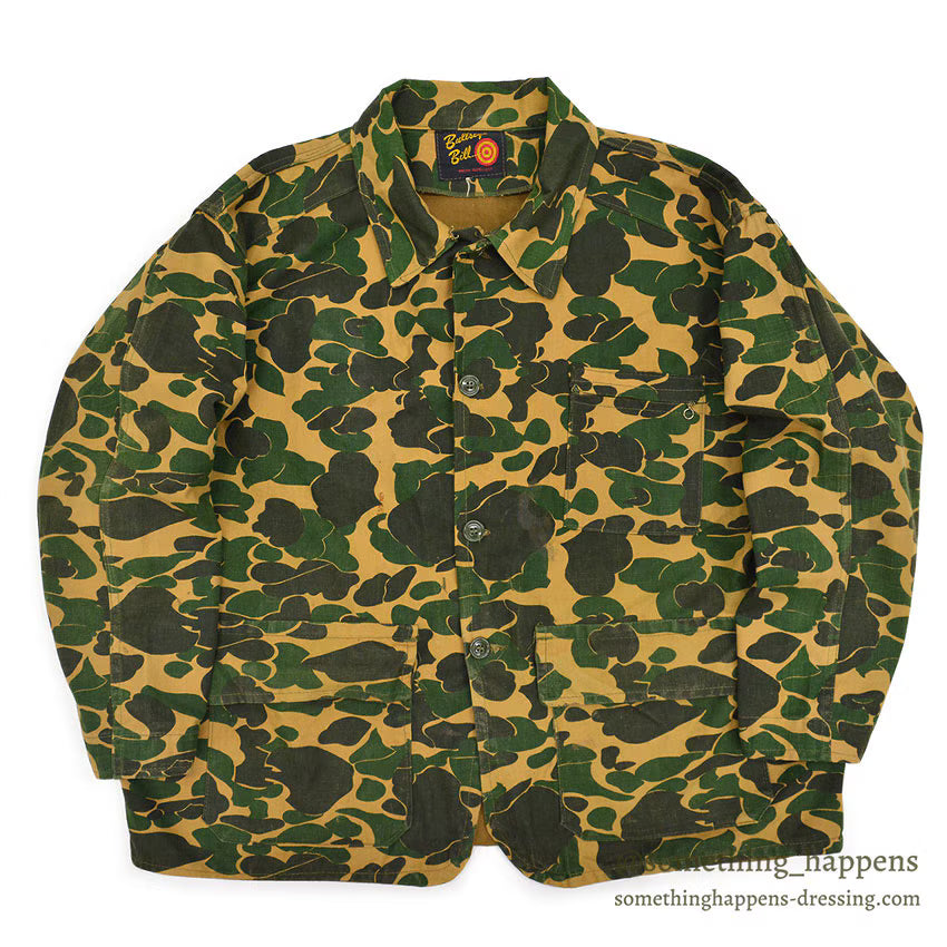~1960's BULLSEYE BILL CAMO HUNTING JACKET...