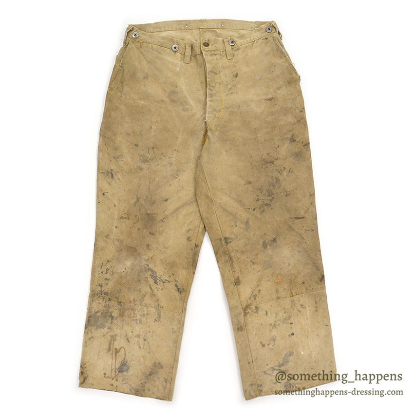 1930's~ C.C.FILSON FIL-CLO DOUBLE KNEE DUCK PANTS ... W35/L28