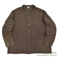 CP SHADES LINEN WORK JACKET / BROWN ... L