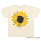 1990's 55 NEW ST. SUN FLOWER T-SHIRT...