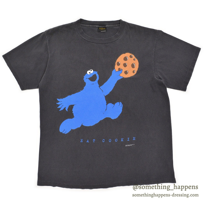 1990's CHANGES COOKIE MONSTER JUST EAT IT T-SHIRT ... XL