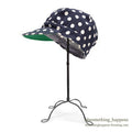 1970's~ KROMER POLKA DOTS CAP / NAVY... 71/2