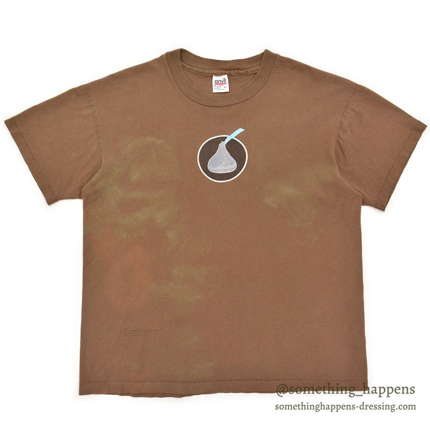 1990's anvil HERSHEY'S CHOCOLATE T-SHIRT...L