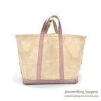 1980's~ BROOKSTONE PAINTER CANVAS TOTE / FADED ... M