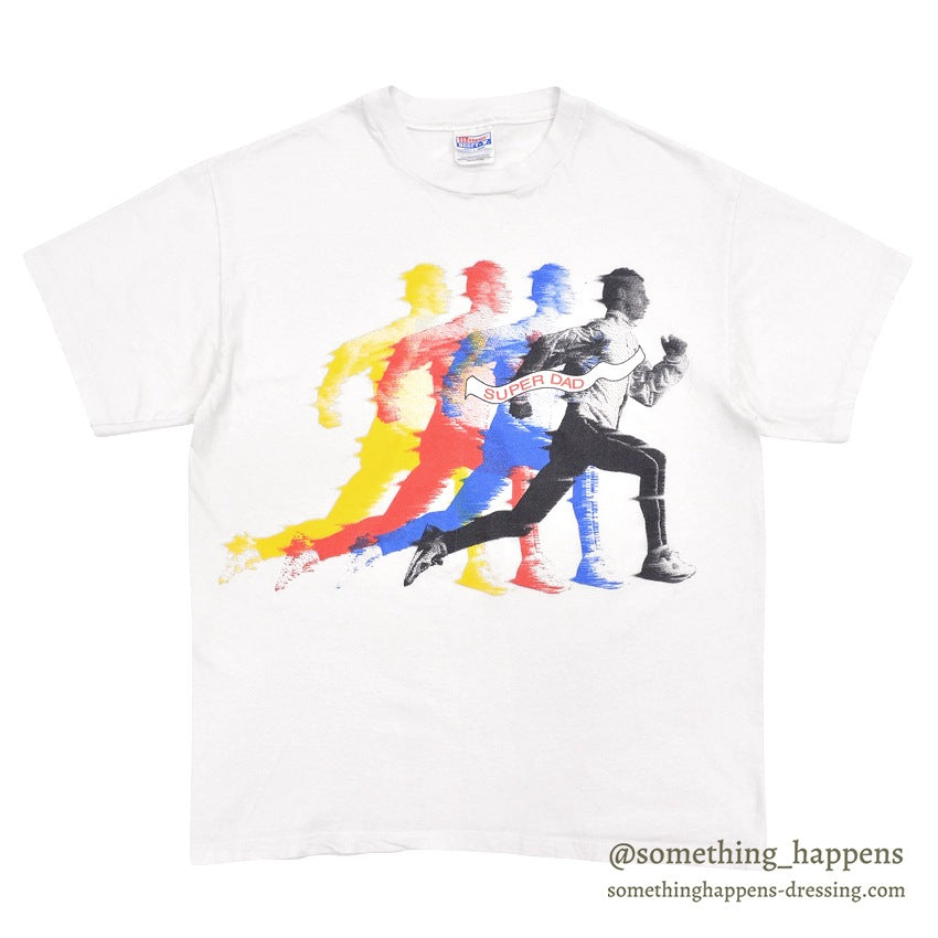 1990's HANES SUPER DAD T-SHIRT... L