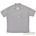 1960's KEY WEST PAISLEY-LIKE PATTERN SHIRT / BLUE ... M