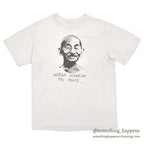 1990's HANES GANDHI PRINT T-SHIRT...M