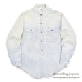 1960's SEARS CHAMBRAY SHIRT / SUPER FADED...