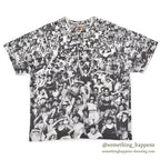 1990's HANES GEORGE MICHAEL ALL OVER PHOTO PRINT T-SHIRT ... XL