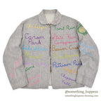 1950's~ CAMPERS TRAIL FULLY EMBROIDERED MEMORIAL JACKET / EXTREMELY RARE...