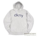 1990's DKNY JEANS TYPE REVERSE WEAVE SWEAT PARKA ...