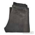 1930's BLACK FRISCO PANTS BACKLE BACK / HEAVY COTTON... W31/L29