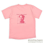 1990's ONEITA THAT MAO THING POCKET T-SHIRT / PINK ... L