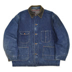 1960's NATIONAL MASTER DENIM COVERALL / BLANKET LINED...