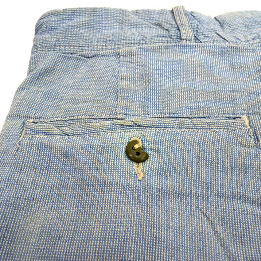 〜40's Auto Brand ピンチェック ワークパンツ レア!! 実寸 W35×L29