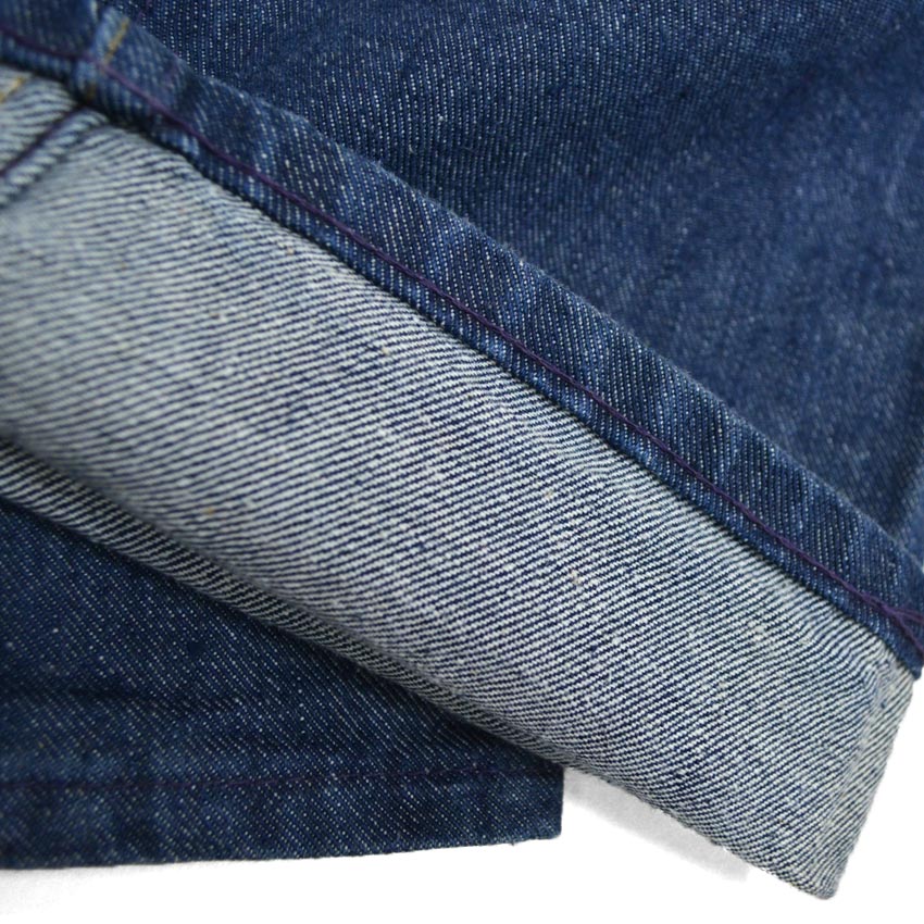 60's E&W The Plains RIDER INDIGO DENIM PANTS RODEO PAINT