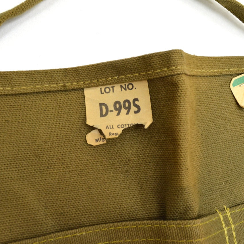 ~40's Deadstock 'D-99S' Military Work Apron...