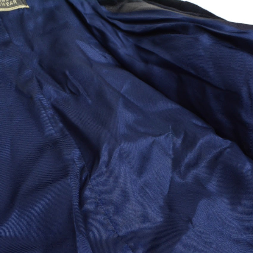 50's 'Monarch' Blue Nubuck Leather Jacket...