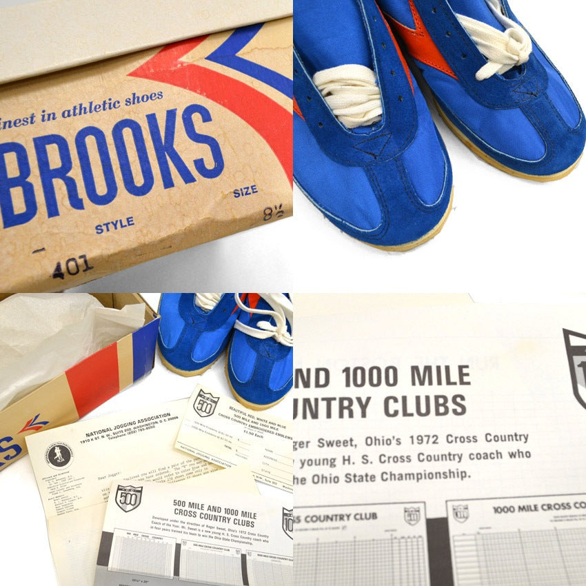 70's Deadstock BROOKS VILLANOVA 401 ... 8 1/2