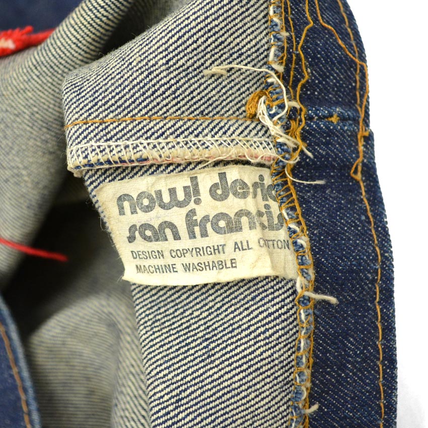 70's Levi's 'small-e' Denim Bag...