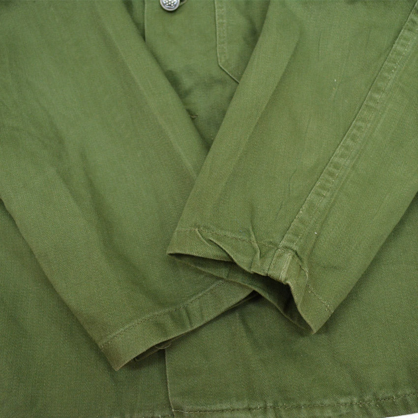 1950s US Army 13-Star Button Cotton Utility Shirt...