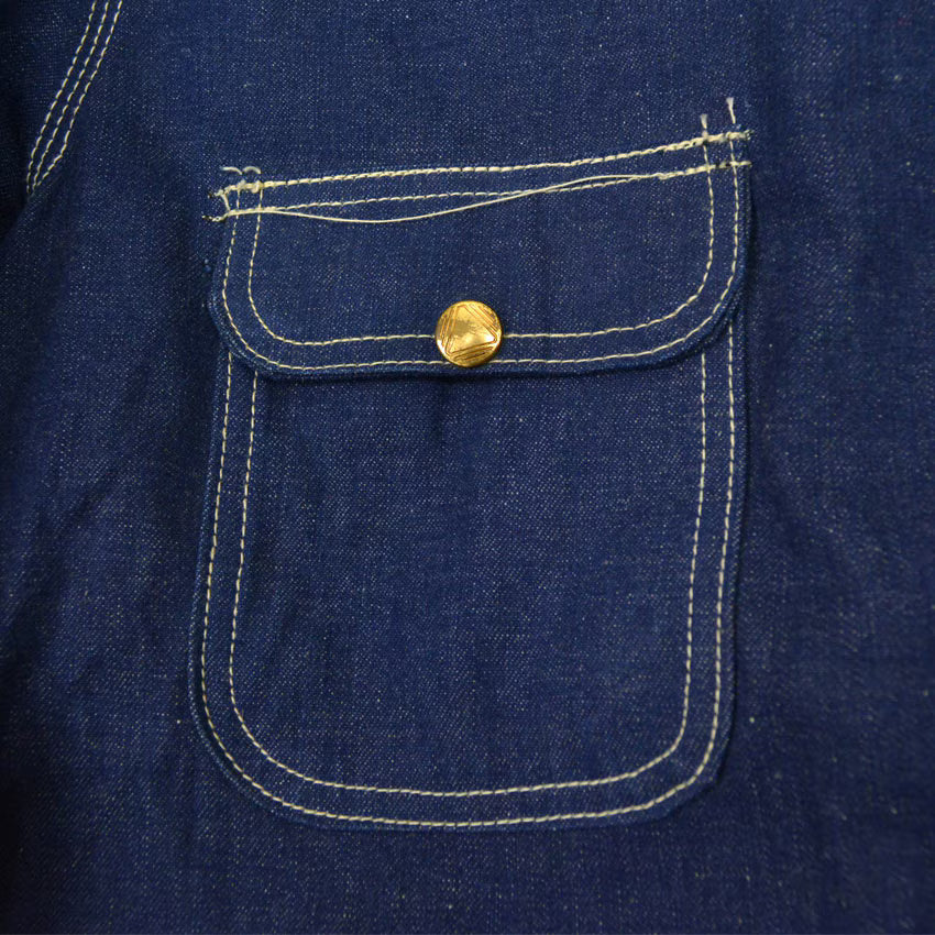 60's Deadstock Sears Denim Chore Jacket With Blanket ... 44
