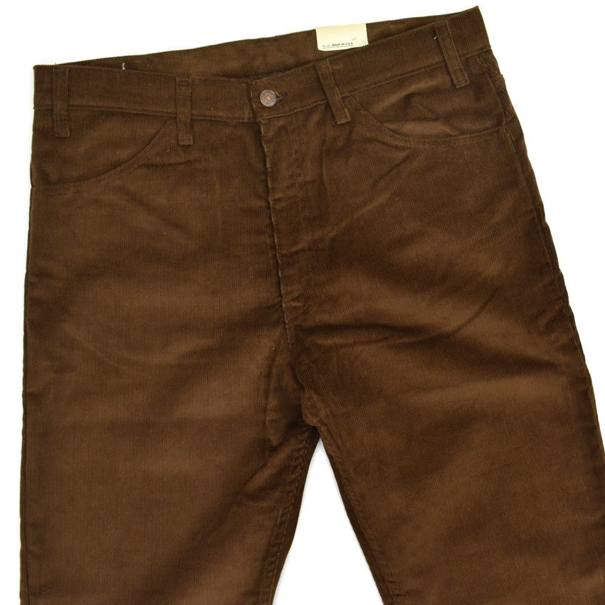 80's Deadstock Levi's 519 Corduroy Pants Brown ... W36×L31