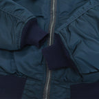 90's Deadstock Alpha MA-1 Flight Jacket Navy ... SMALL