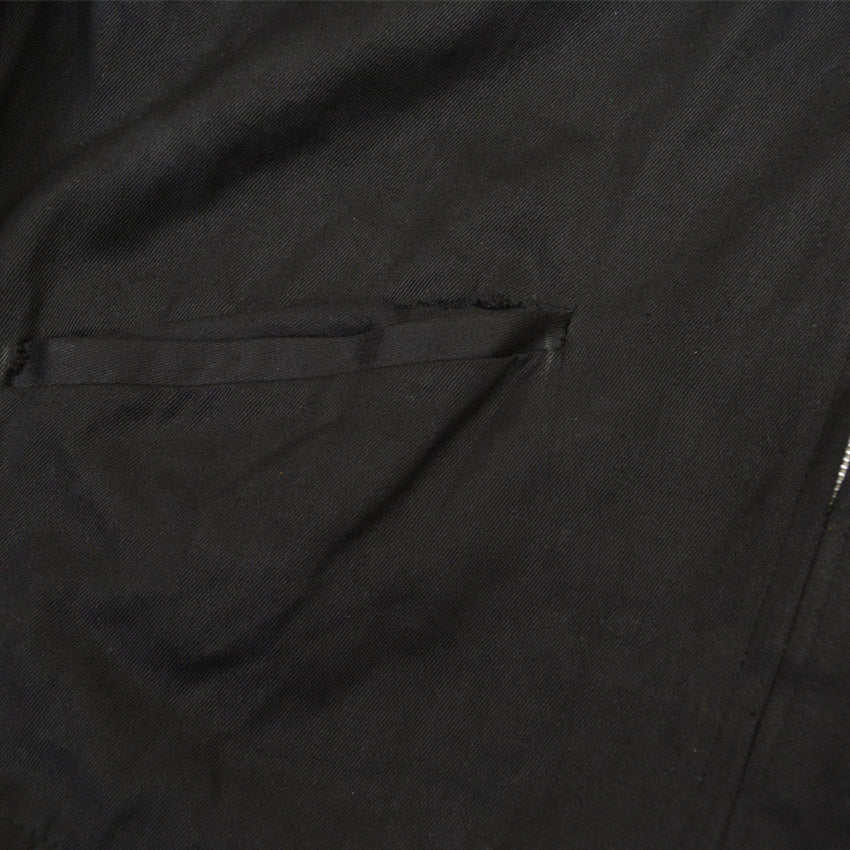 60's Vietnam Tour Jacket, Black Cotton... Size M