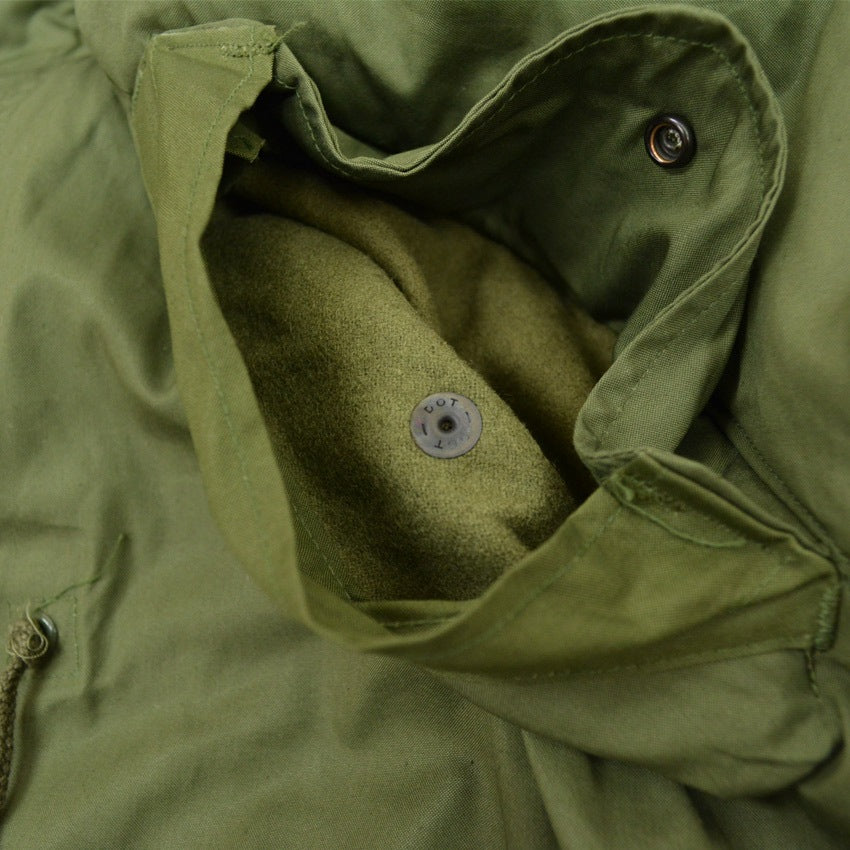 70's Deadstock US ARMY M-65 Fishtail Parka 3-Piece Set... Size S