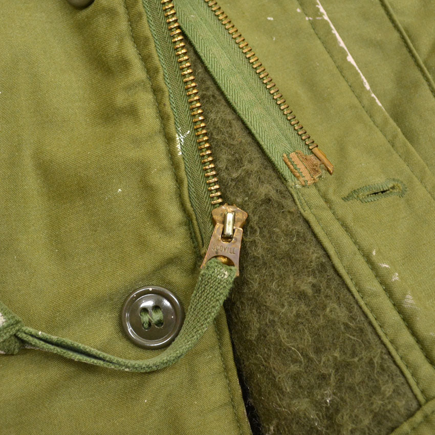 60's US Navy A-2 Deck Jacket Stencil... S