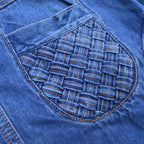 70's NATIONAL Denim Shirt, 70s Culture, Hippie... L