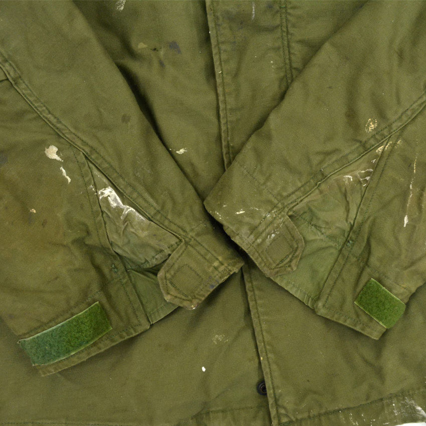 60's US ARMY M-65 2nd type, gray liner... SHORT-SMALL
