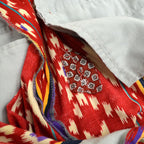 ~70's Steve Petix 'Native Pattern' Cotton Slacks...