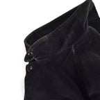 90's K-BRAND BLACK PLAIN CORDUROY JACKET...XL