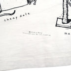 90's YOUR HEAD GOES HERE Cat Graphic T-Shirt ... L