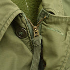 ~70's USARMY A-2 Deck Jacket with Stencil...S