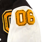 EMBROIDERY USA FULL PATCH VARSITY JACKET...S